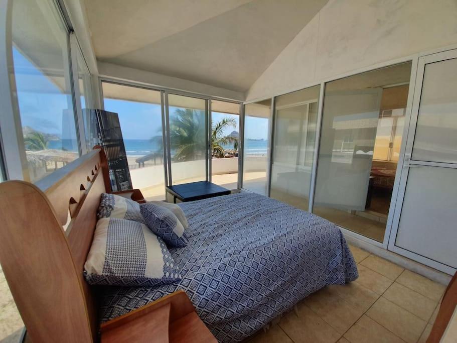 Ferienwohnung Casa A Pie De Playa Isla De La Piedra Mazatlán Exterior foto