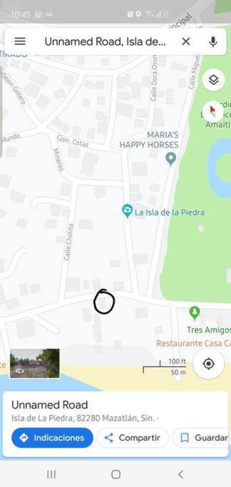 Ferienwohnung Casa A Pie De Playa Isla De La Piedra Mazatlán Exterior foto